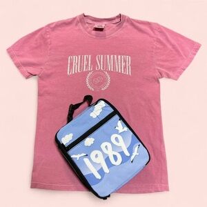 Cruel Summer Pink Kids T-Shirt